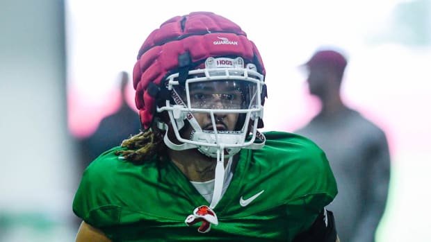 Jadon Haselwood-Spring Practice